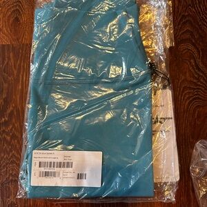 ALO Yoga blue splash  Leggings